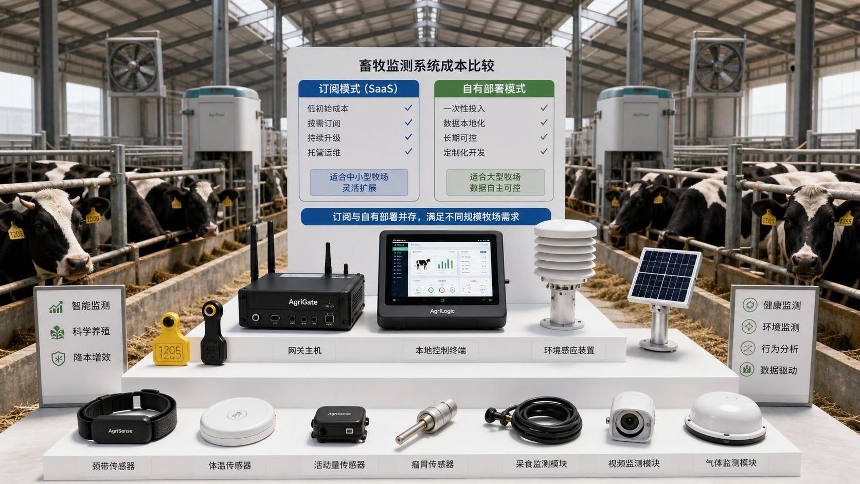 How to Compare Livestock Monitoring Systems Cost Across Subscription and Ownership Models