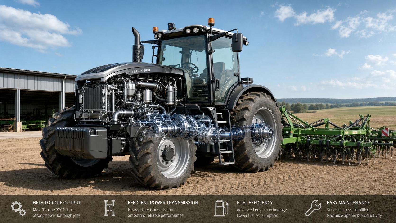 Tractor Technology Powertrain Basics: Torque, Efficiency, and Service Trade-Offs