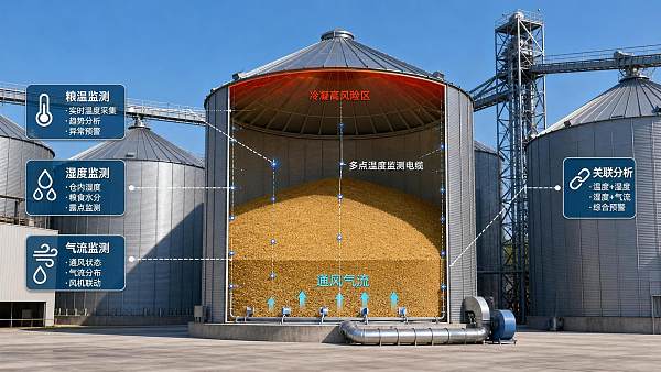 Silo Storage Technology Monitoring: Which Data Points Help Prevent Hot Spots