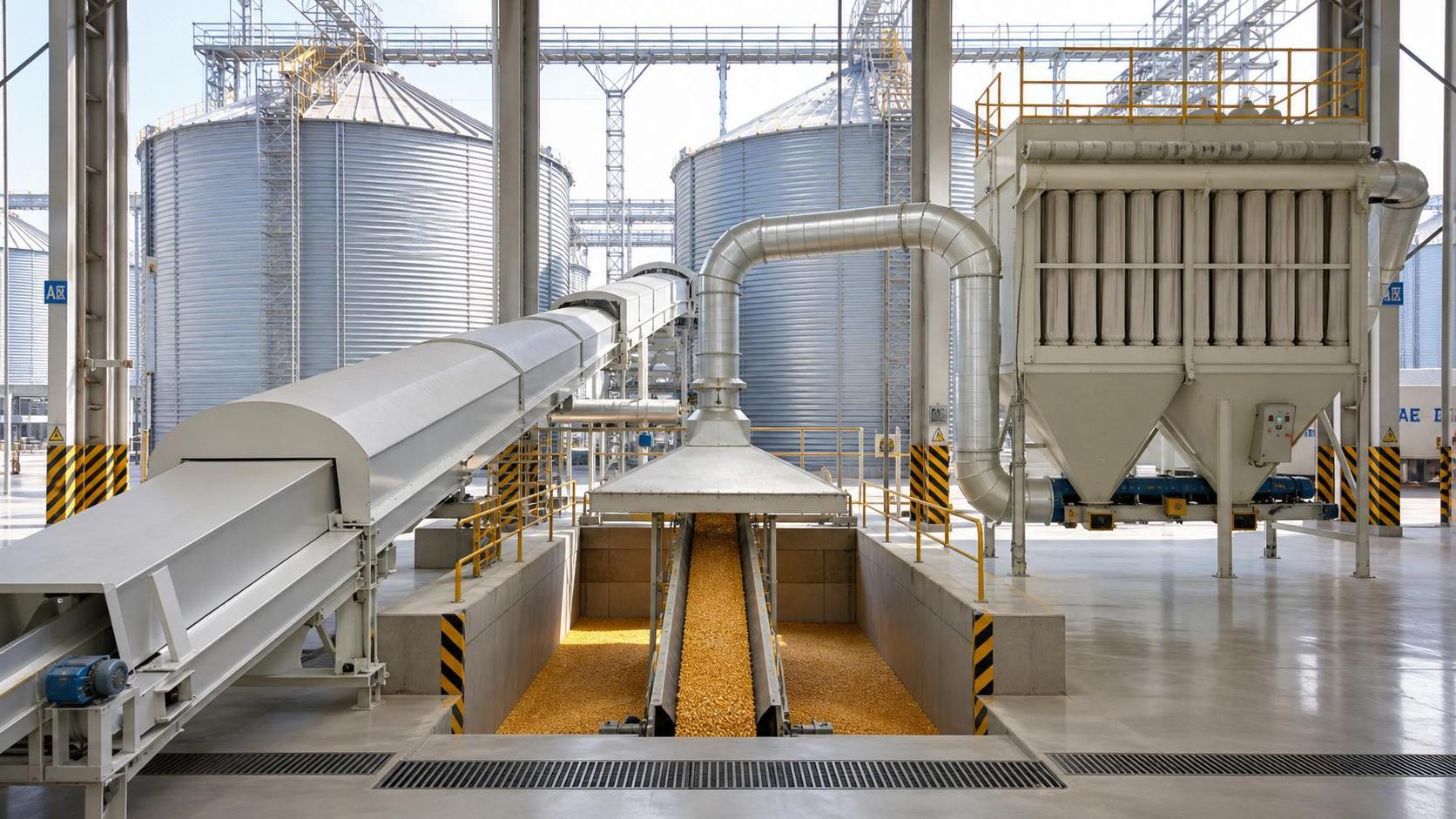 Bulk Material Handling Dust Control: Collection Methods for Safer Grain Operations