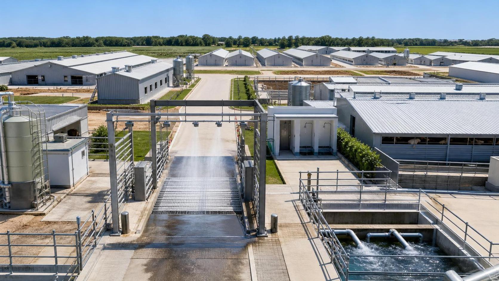 Farm Biosecurity System Costs: What Changes Between Retrofit and Greenfield Sites