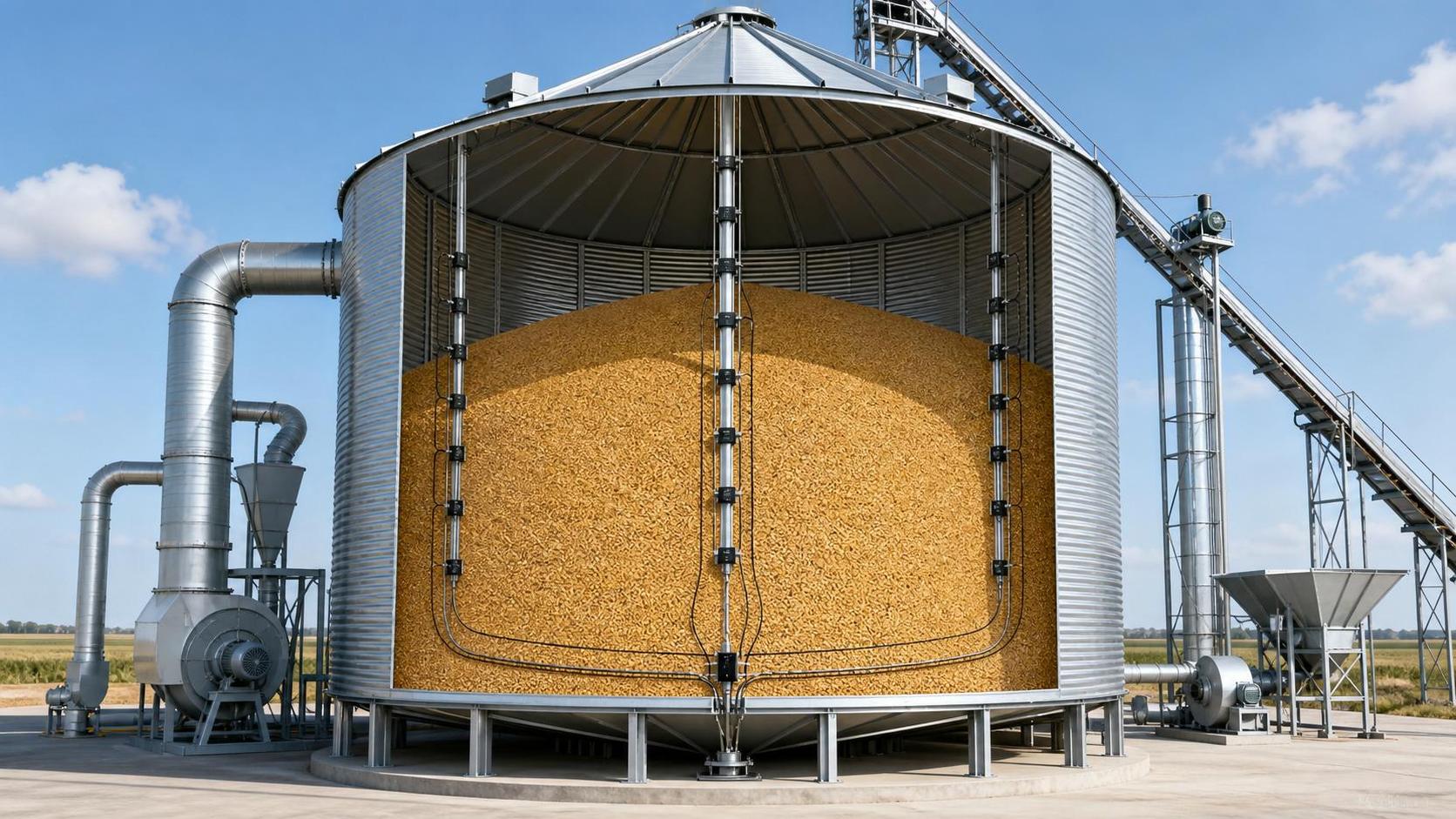 Grain Storage Moisture Sensors: Cable Placement Mistakes That Lead to Blind Spots