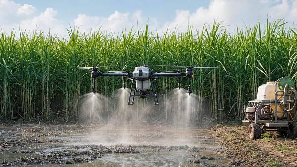 Agricultural Spraying Drones vs Ground Sprayers for Wet Fields and Tall Crops