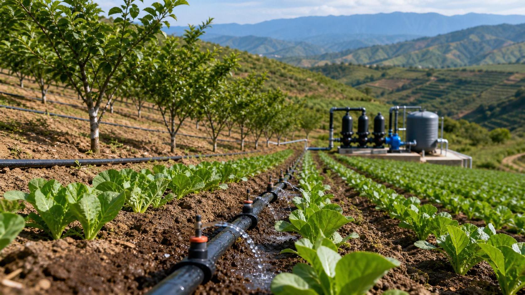 When to Use Pressure-Compensated Drip Irrigation Systems in Uneven Fields