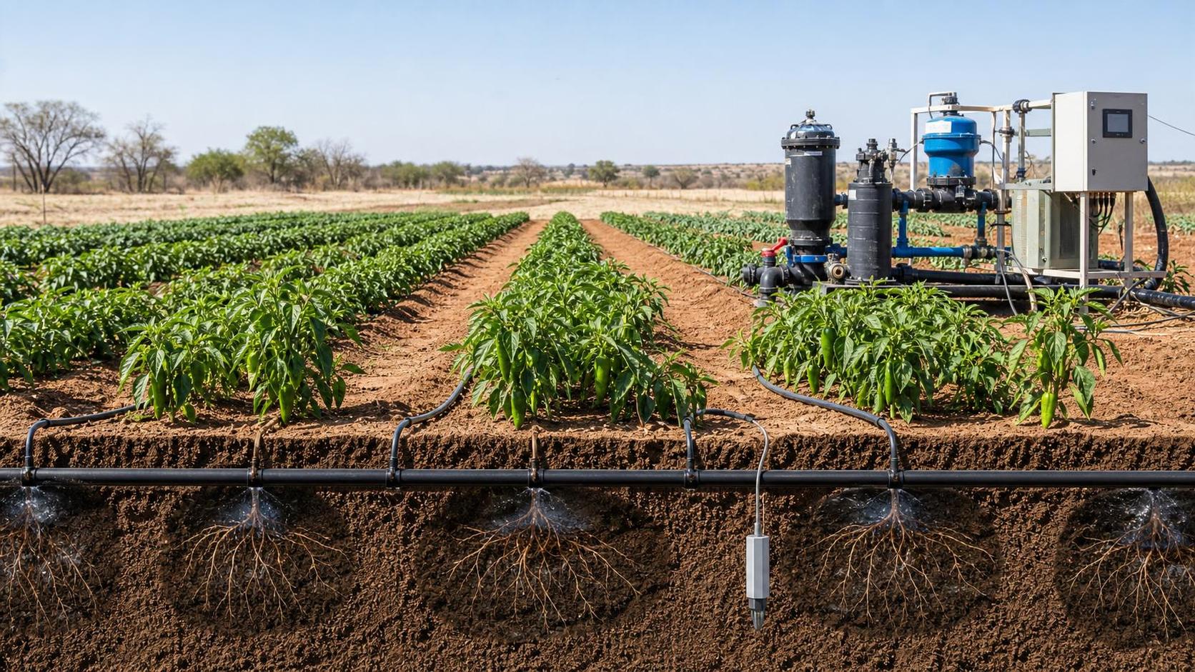 How Root Zone Irrigation Is Being Applied in Brazil’s Water-Stressed Farms