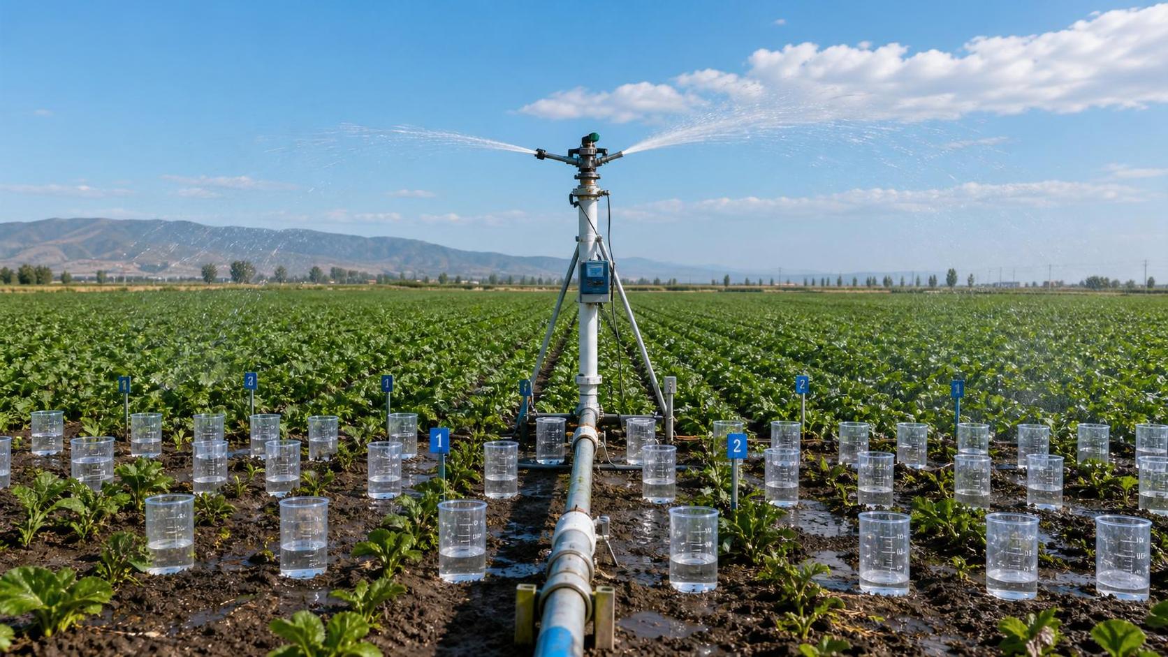 How to Measure Water Application Uniformity in Sprinkler Systems