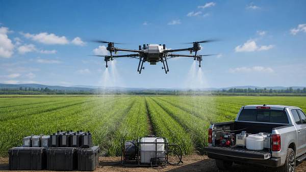 When to Use an Agricultural UAV Spraying Service Instead of Owning a Drone