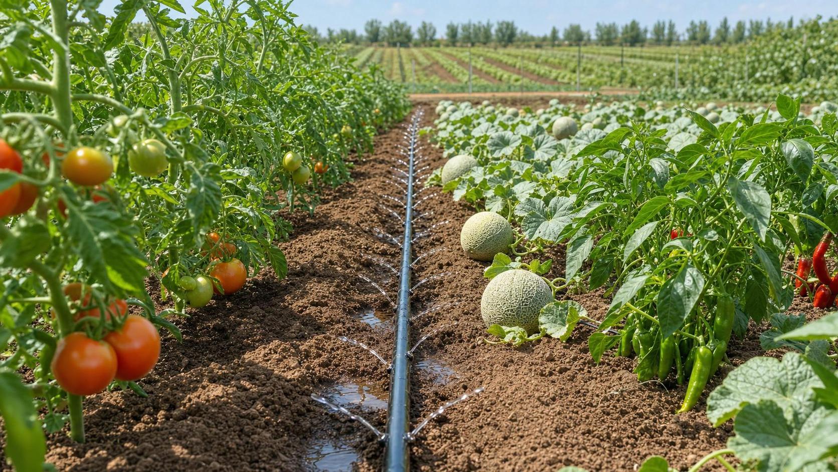 Drip Tape Irrigation with 30cm Spacing: Which Crops and Soils Fit Best