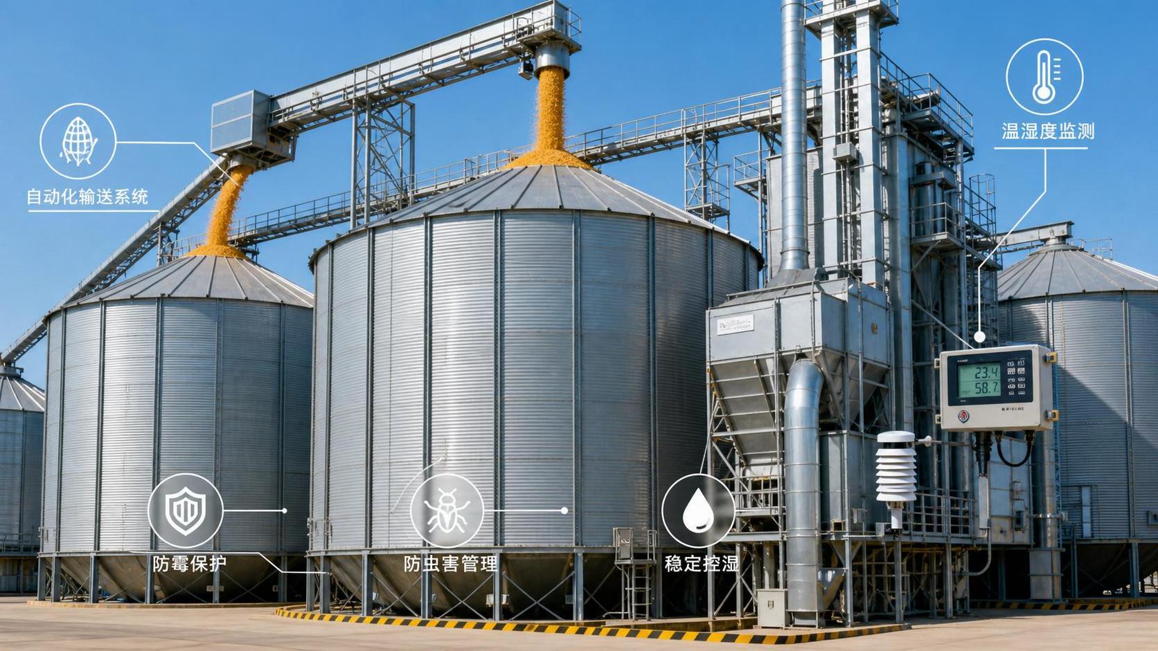 Post-Harvest Technology for Grain Storage: How to Reduce Spoilage Risk