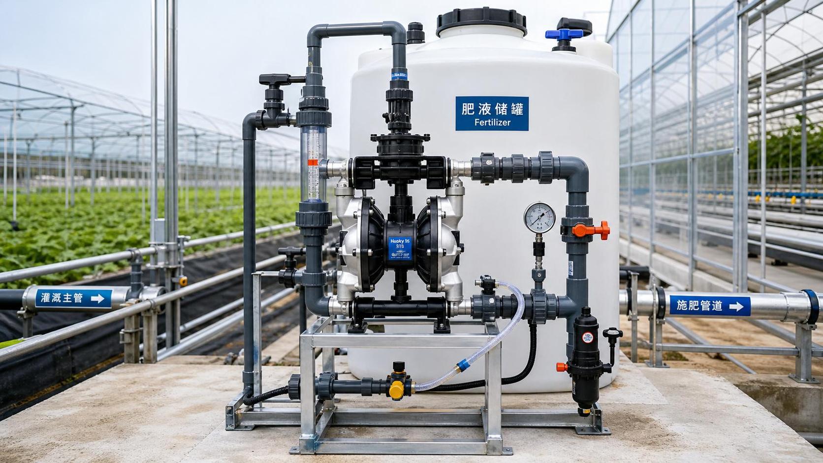 Fertilizer Injection Pumps: Which Pump Type Fits Your Flow and Chemical Range