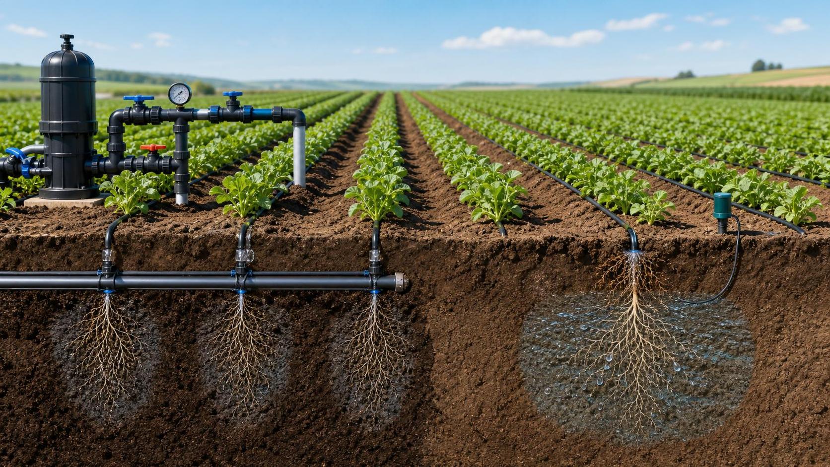 Root Zone Irrigation: How It Differs from Surface Drip in Water Delivery