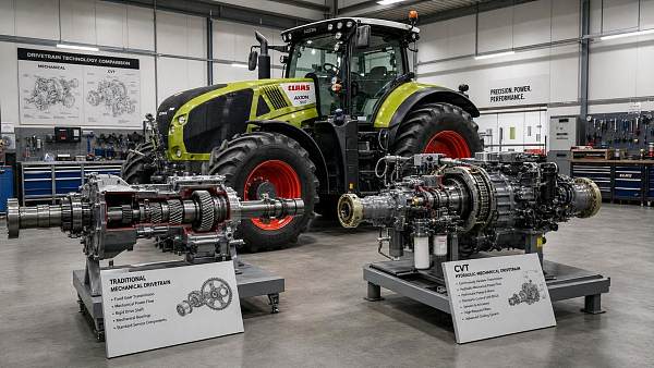 Tractor Driveline Systems vs CVT Layouts: What Changes in Service Complexity
