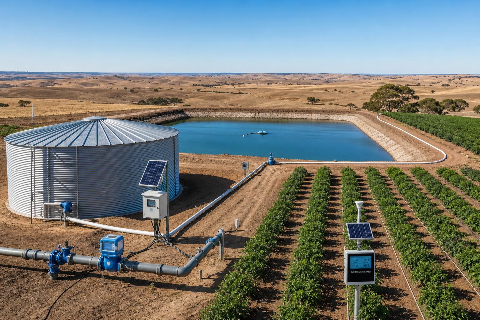 Farm Water Management in Australia: How to Prioritize Storage, Monitoring, and Use