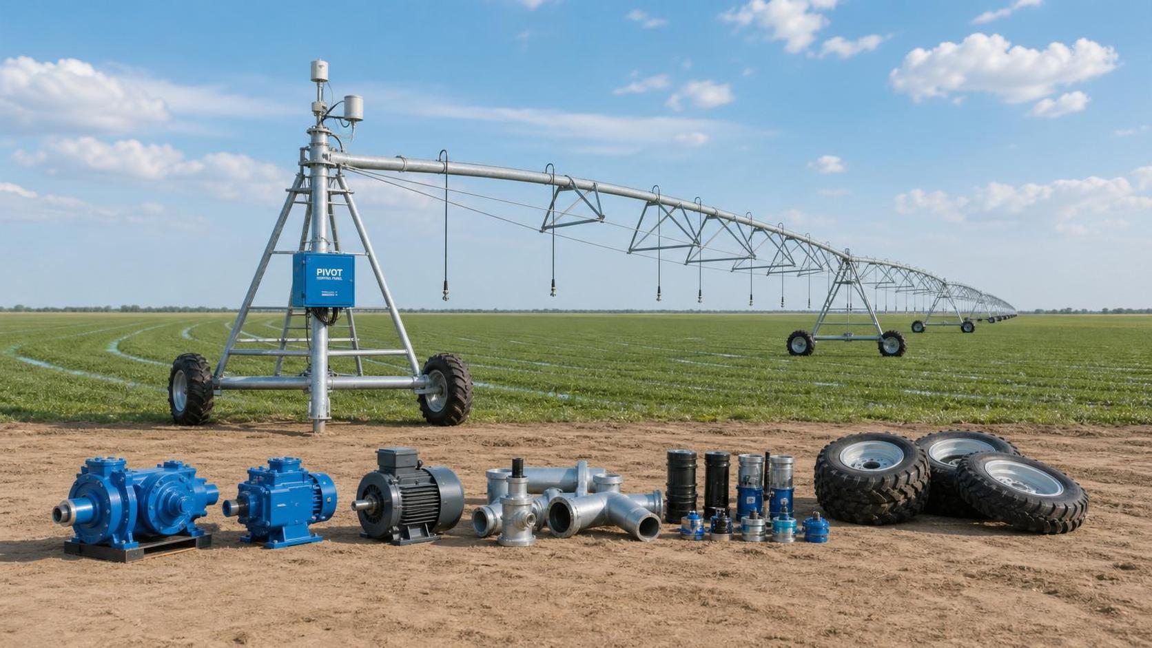 Pivot Irrigation Technology Manufacturer Comparison: Support, Controls, and Parts