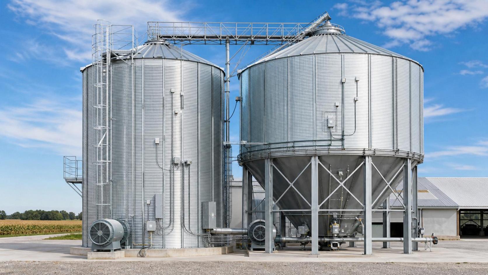 Grain Storage Systems Explained: Silos, Bins, Aeration and Monitoring