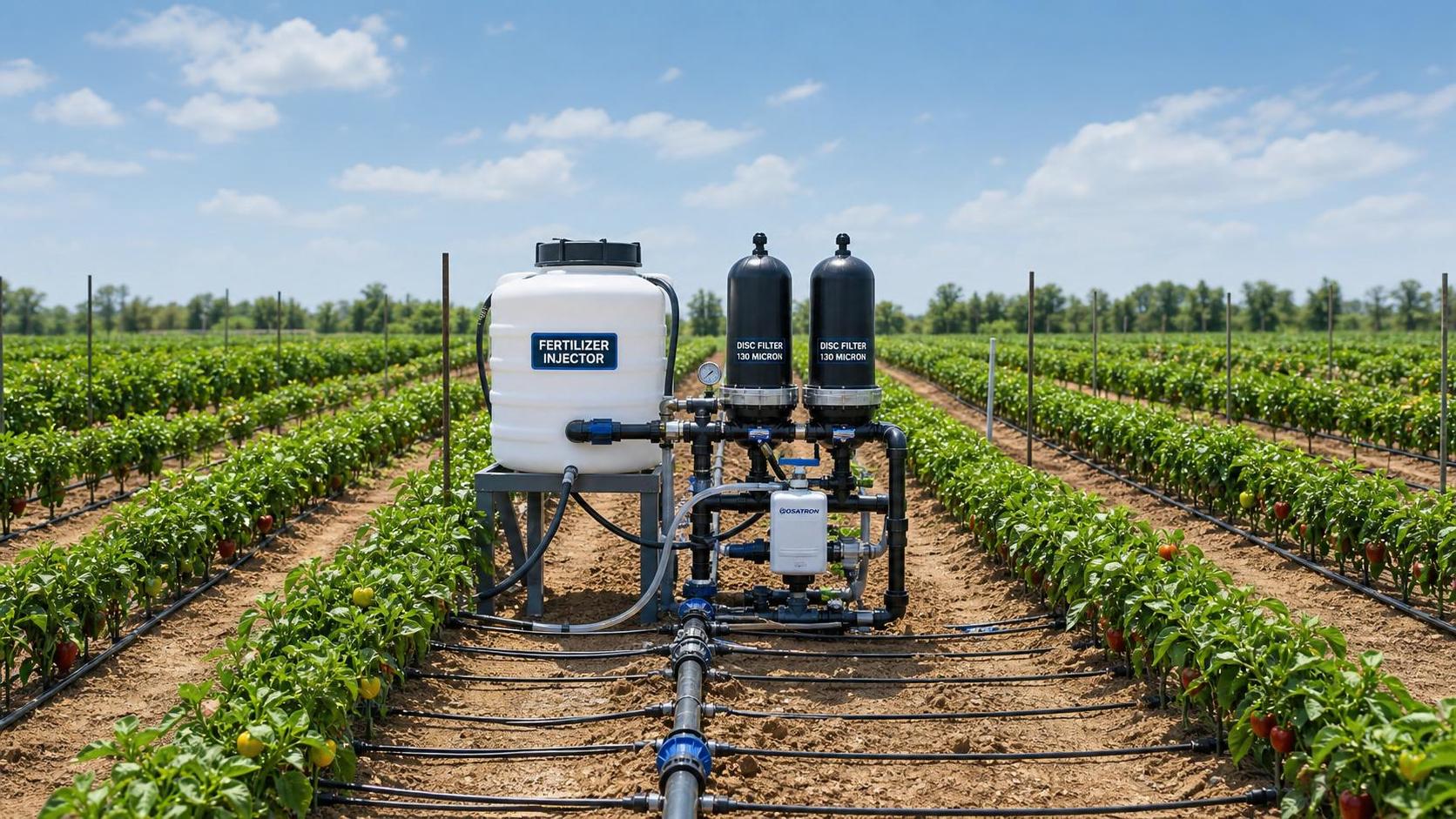 Water-Efficient Farming Fertigation: When Does It Beat Broadcast Feeding?