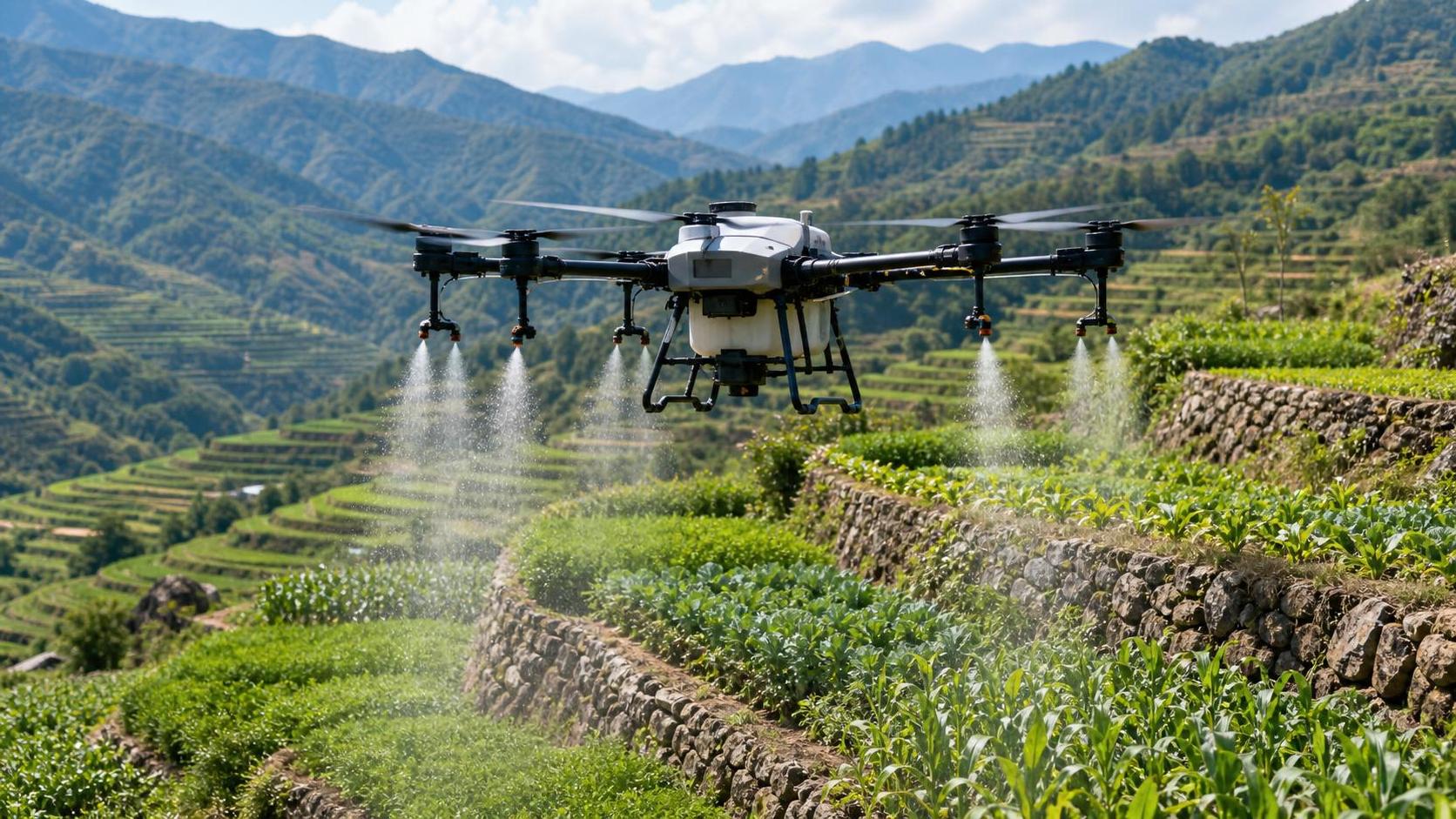 How to Choose an Agricultural UAV Spraying Solution for Rugged Terrain
