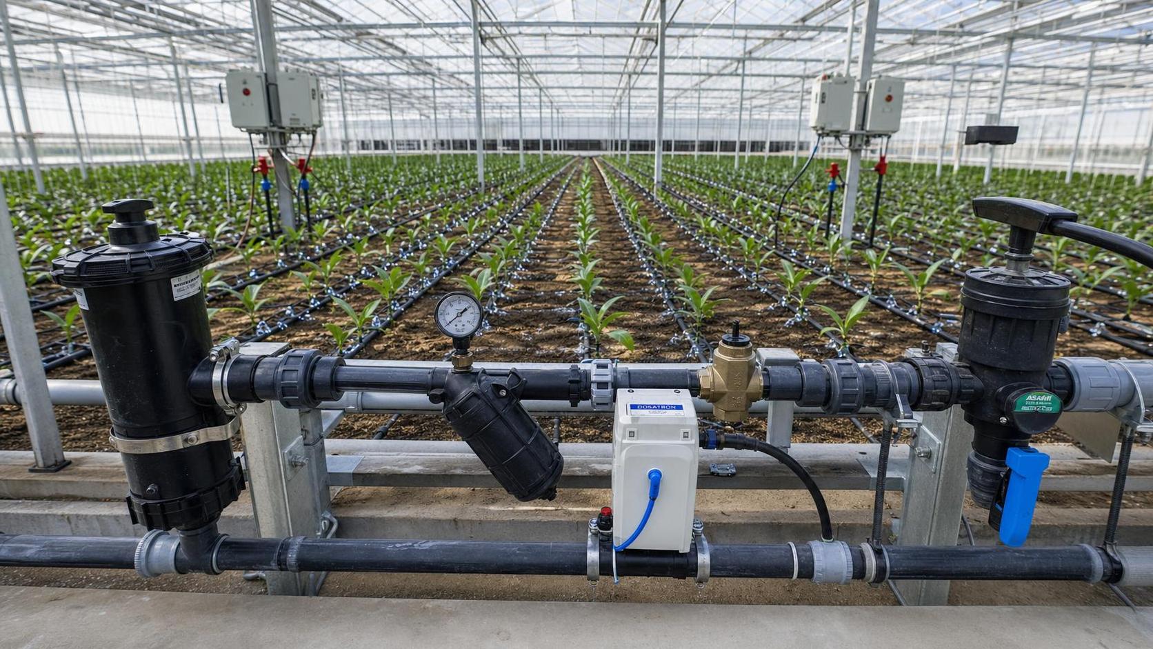 Greenhouse Drip Irrigation Technology: How to Avoid Pressure and Clogging Issues