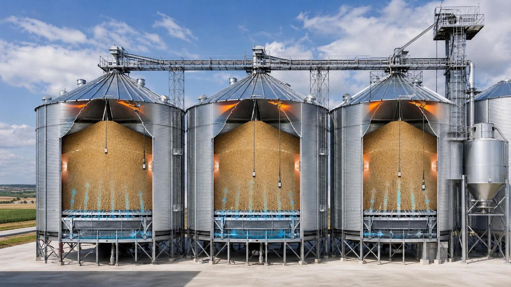 How Grain Storage Systems Reduce Moisture Migration and Hot Spot Risks