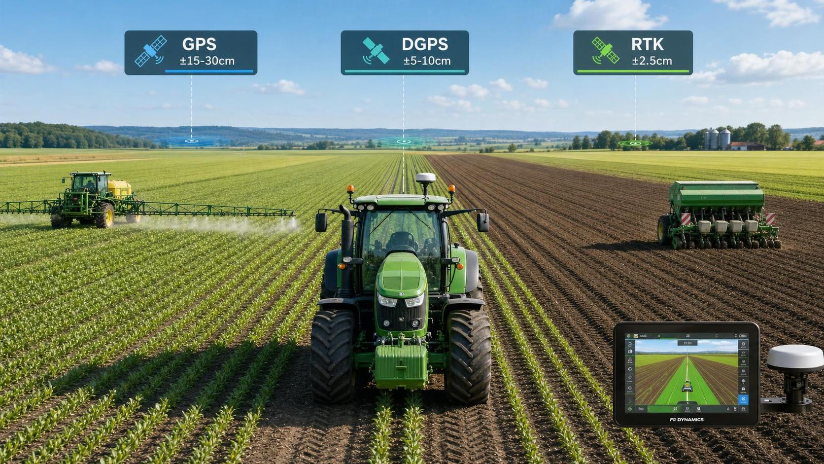 Farm Guidance Systems GPS vs RTK: Which Accuracy Tier Matches Your Budget?
