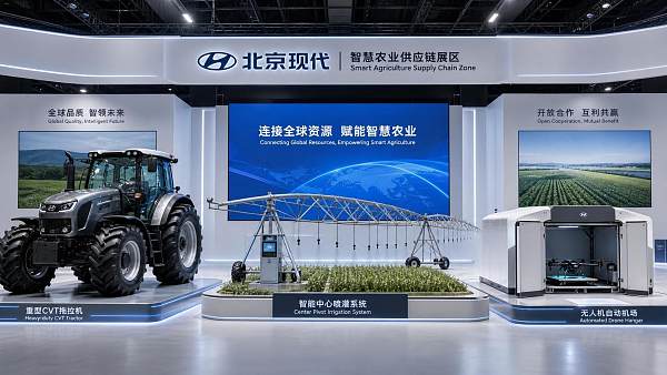 Supply Chain Expo Opens in Beijing as Smart Farm Equipment Draws Buyers