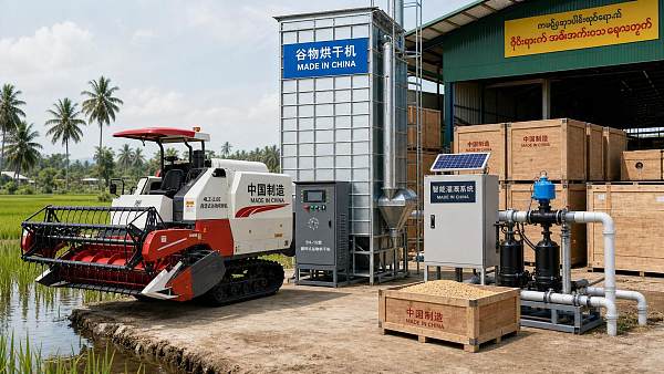 Myanmar Cuts Tariffs on Chinese Farm Machinery
