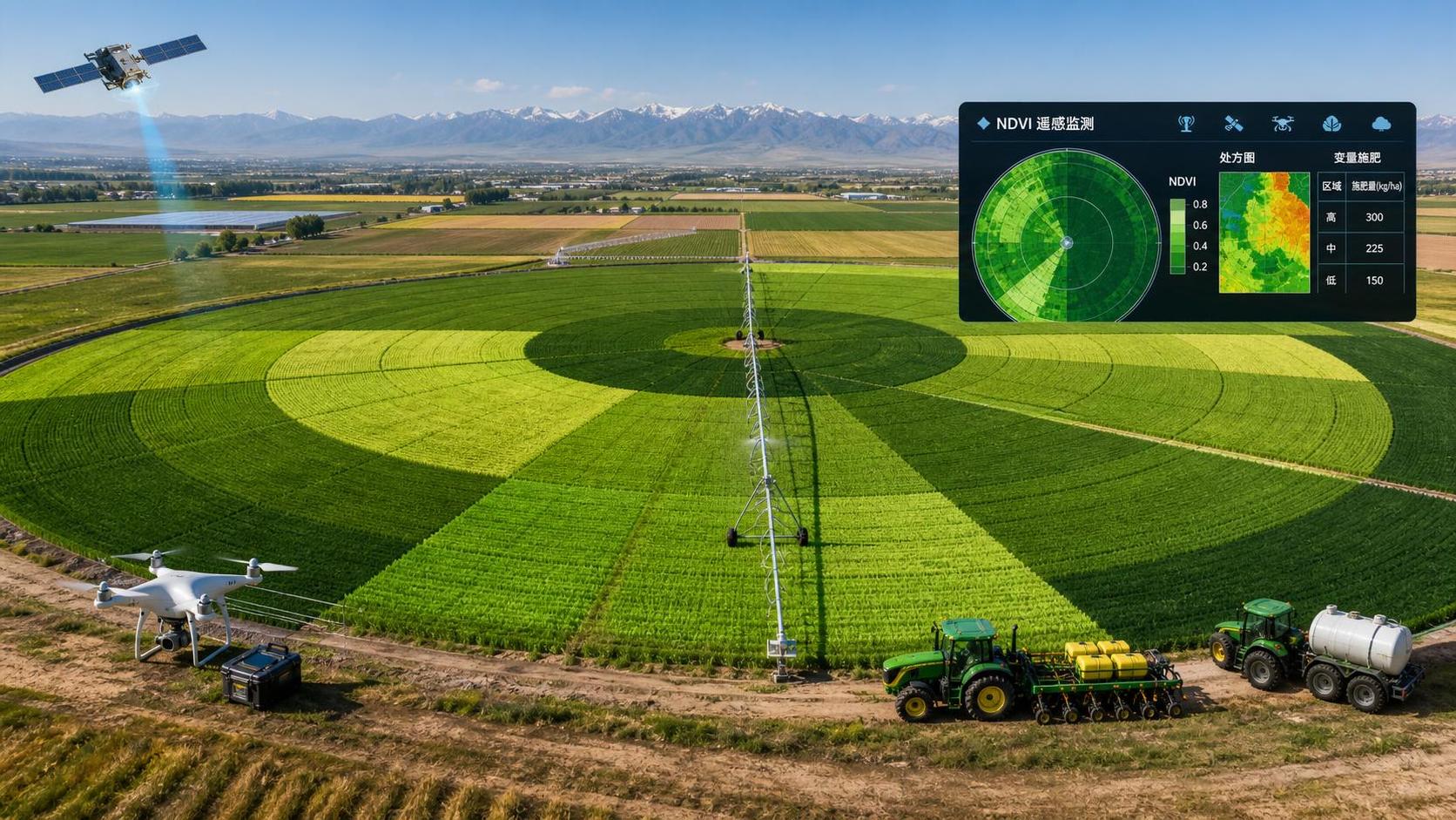 How Digital Farming Satellite Mapping Supports NDVI Zoning and Variable-Rate Decisions