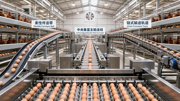 Egg Collection Systems Explained: Belt, Chain, and Centralized Options for Poultry Houses