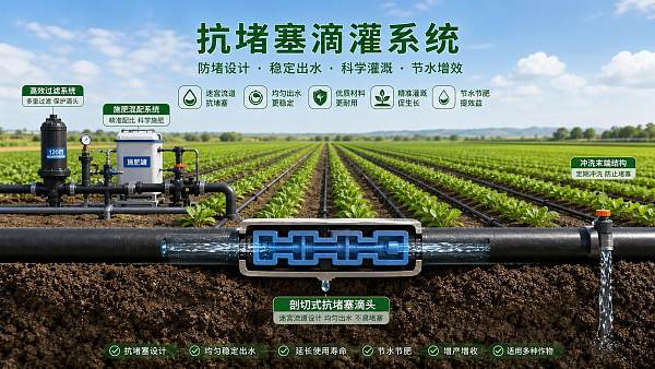 Clog-Resistant Dripline Technology Explained: What Causes Blockage and How Design Solves It