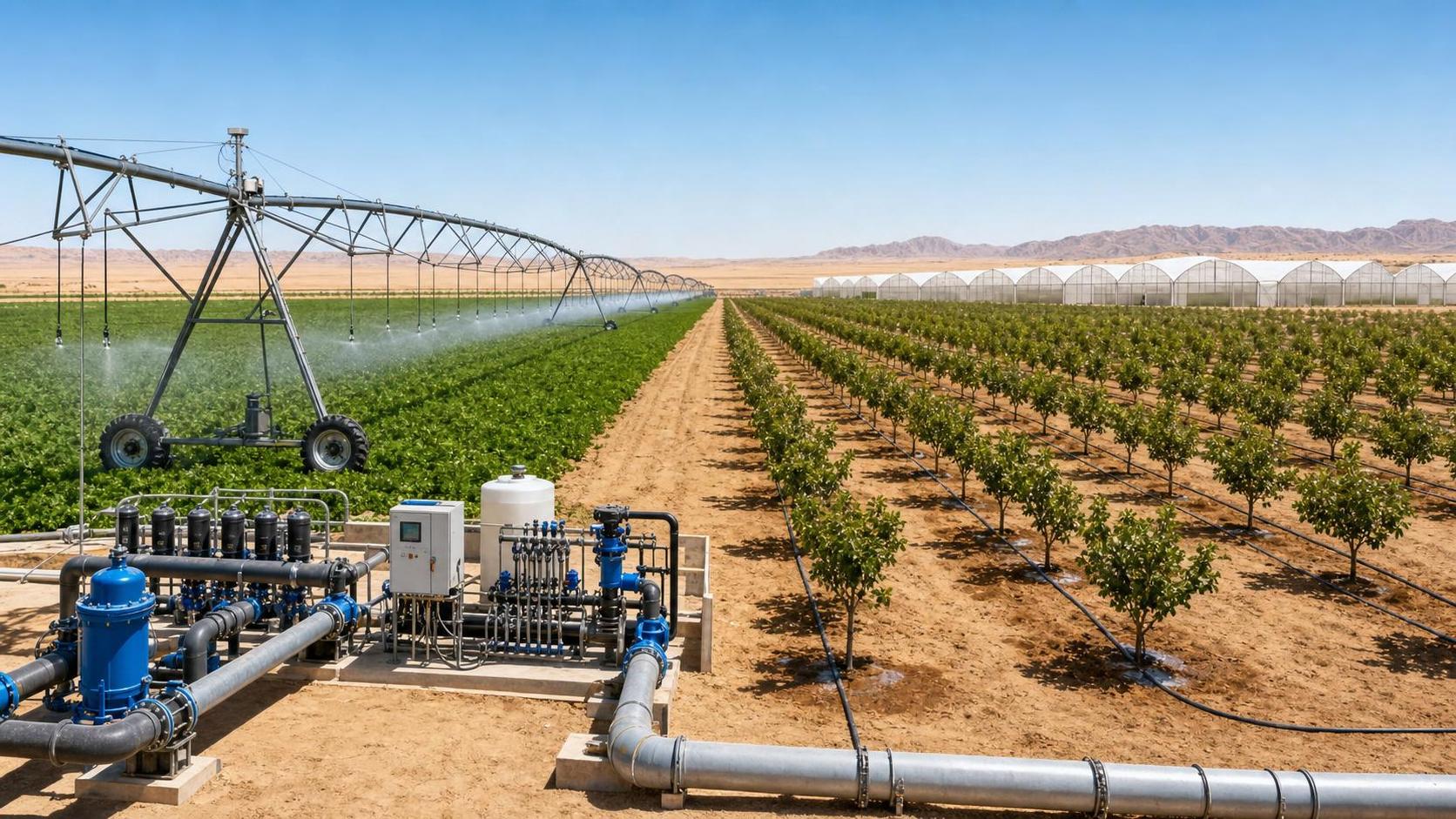 Irrigation Systems in Saudi Arabia: Which Setups Work Best for Water Scarcity and Salinity