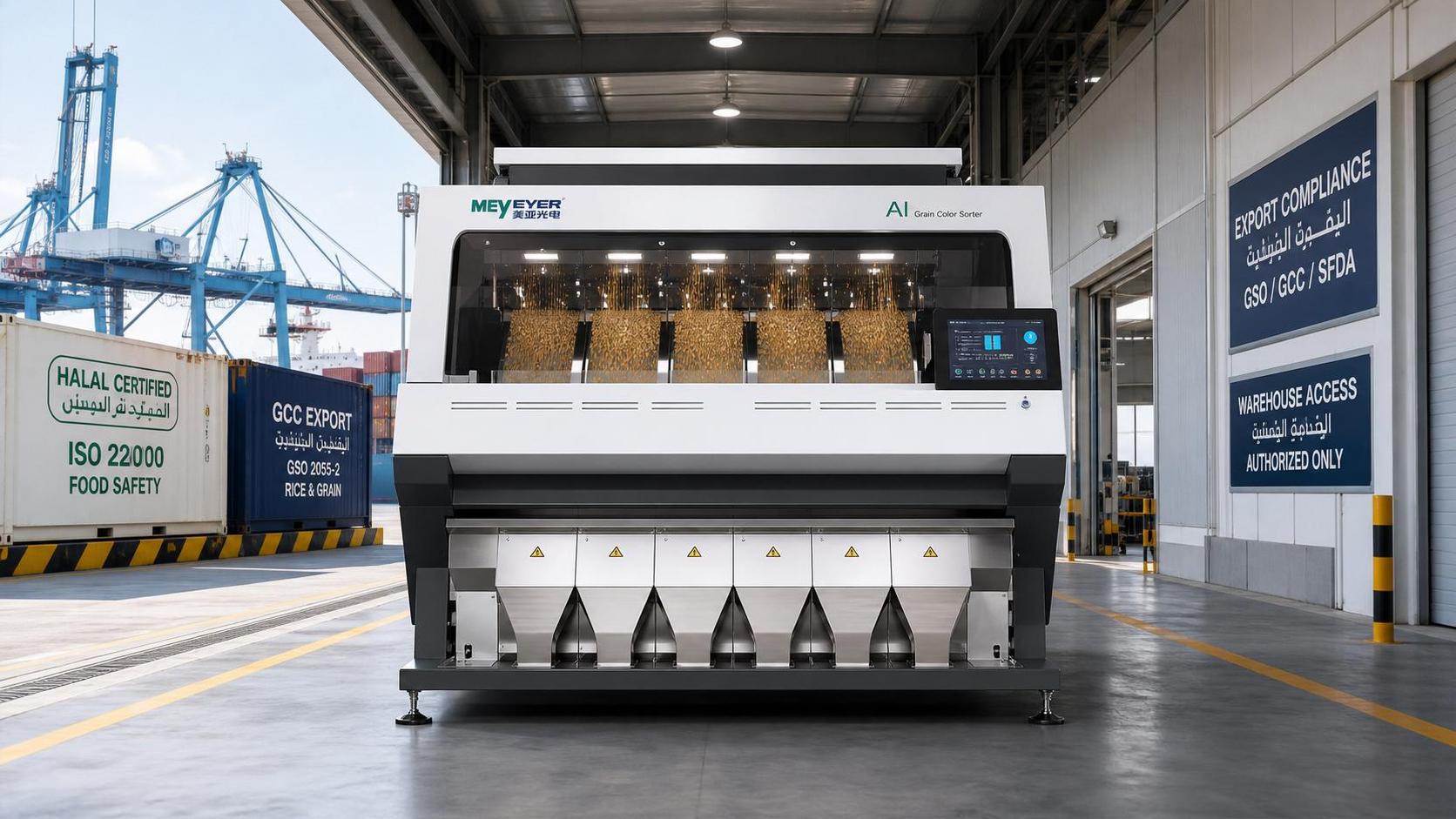 GCC Clearance Rule Tightens for AI Grain Sorters