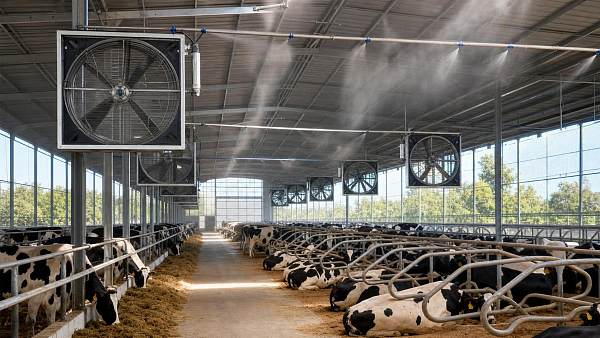 Dairy Farm Climate Control Systems Explained: Ventilation, Cooling, and Airflow Basics
