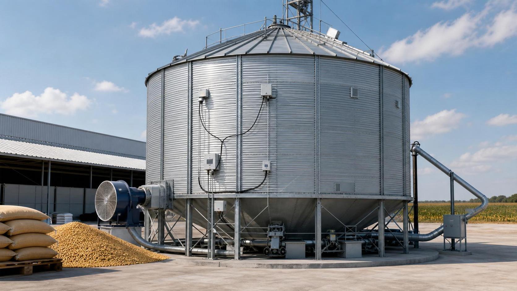 Grain Storage for Soybeans: Key Moisture, Aeration, and Temperature Control Basics