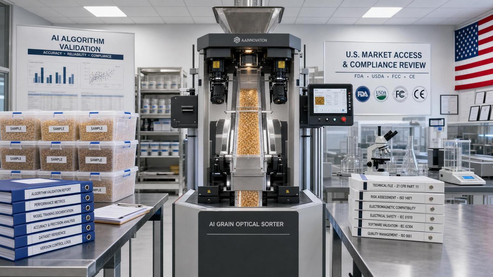 USDA Sets New Entry Rules for AI Grain Sorters