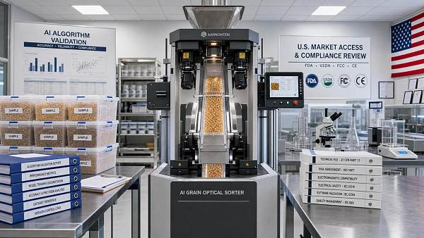 USDA Sets New Entry Rules for AI Grain Sorters