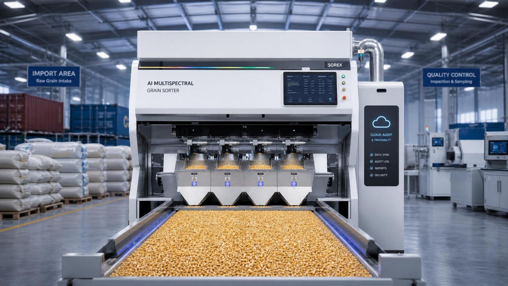 USDA Clears AI Grain Sorters for Faster Import Review