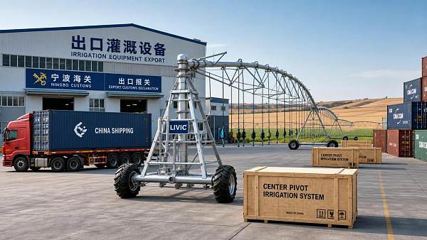 China Customs Opens Green Lane for Pivot Irrigation Exports