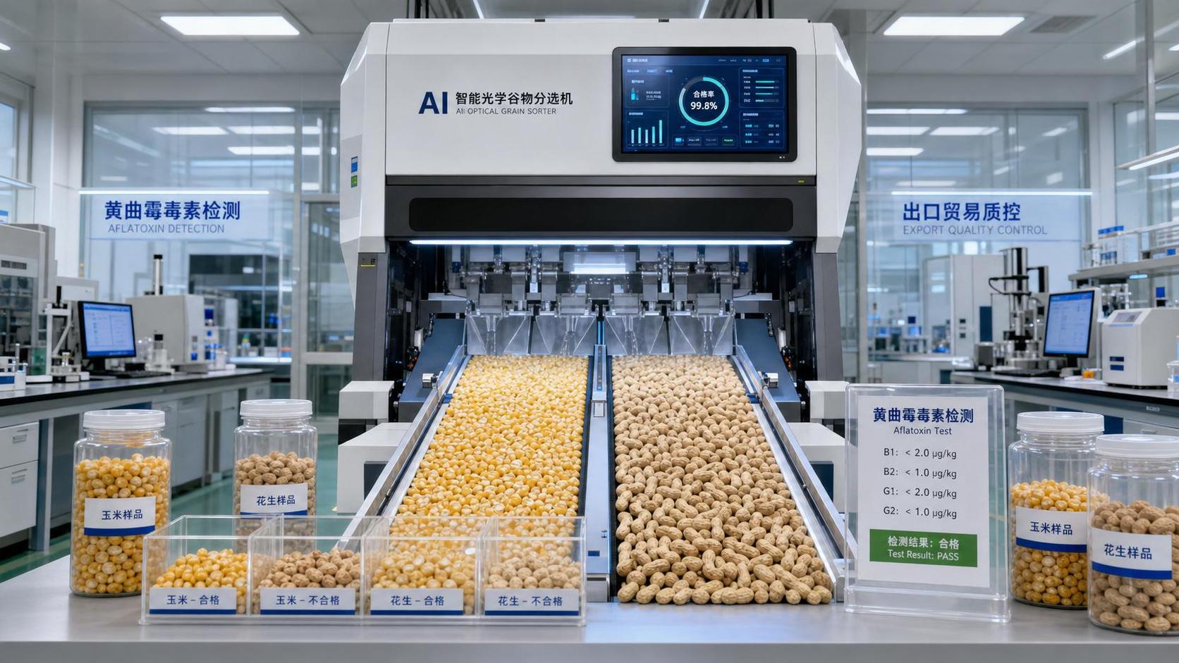 USDA Expands AI Grain Sorter Approval for Aflatoxin Checks