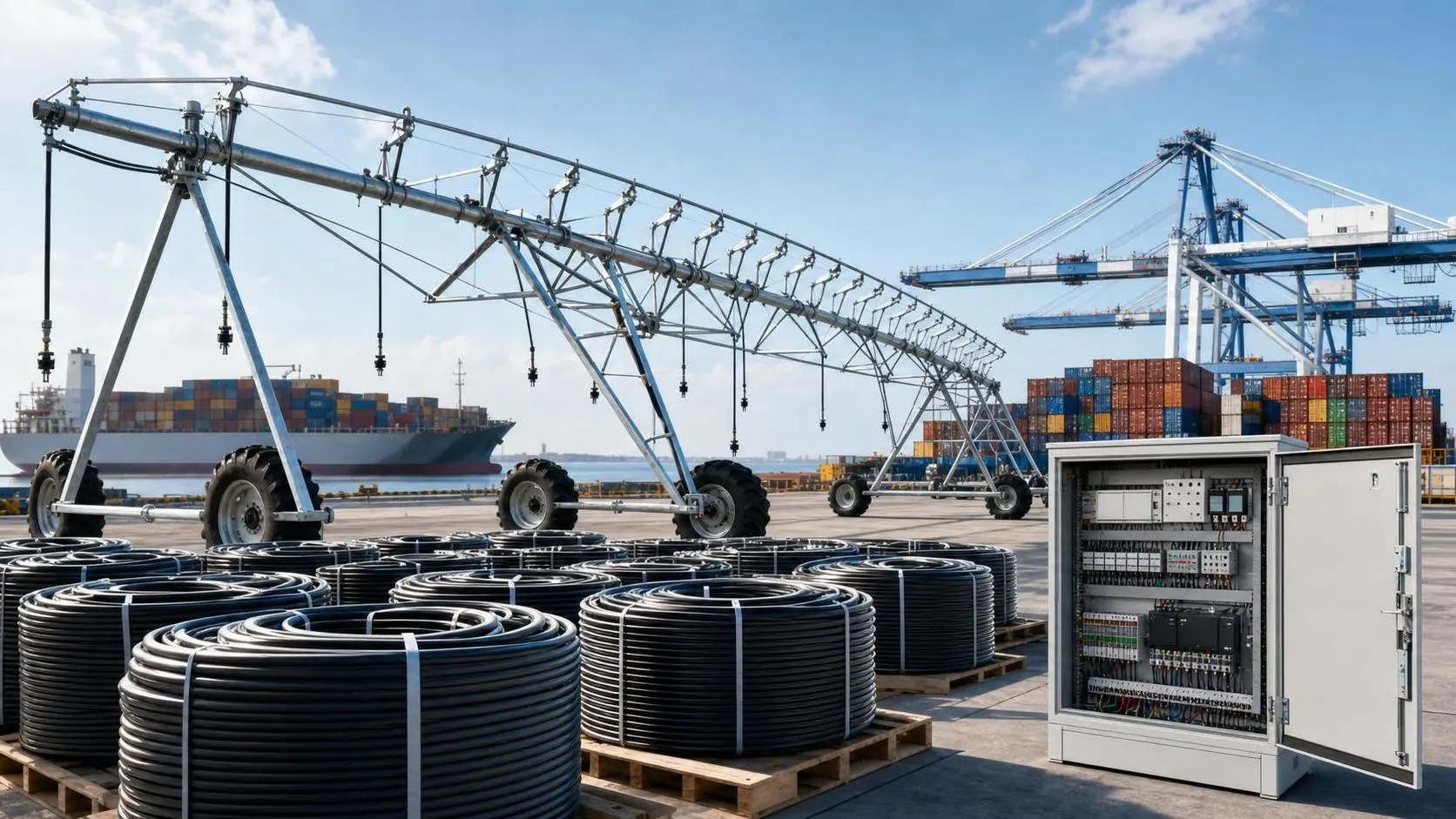China Opens Fast-Track Clearance for Irrigation Exports