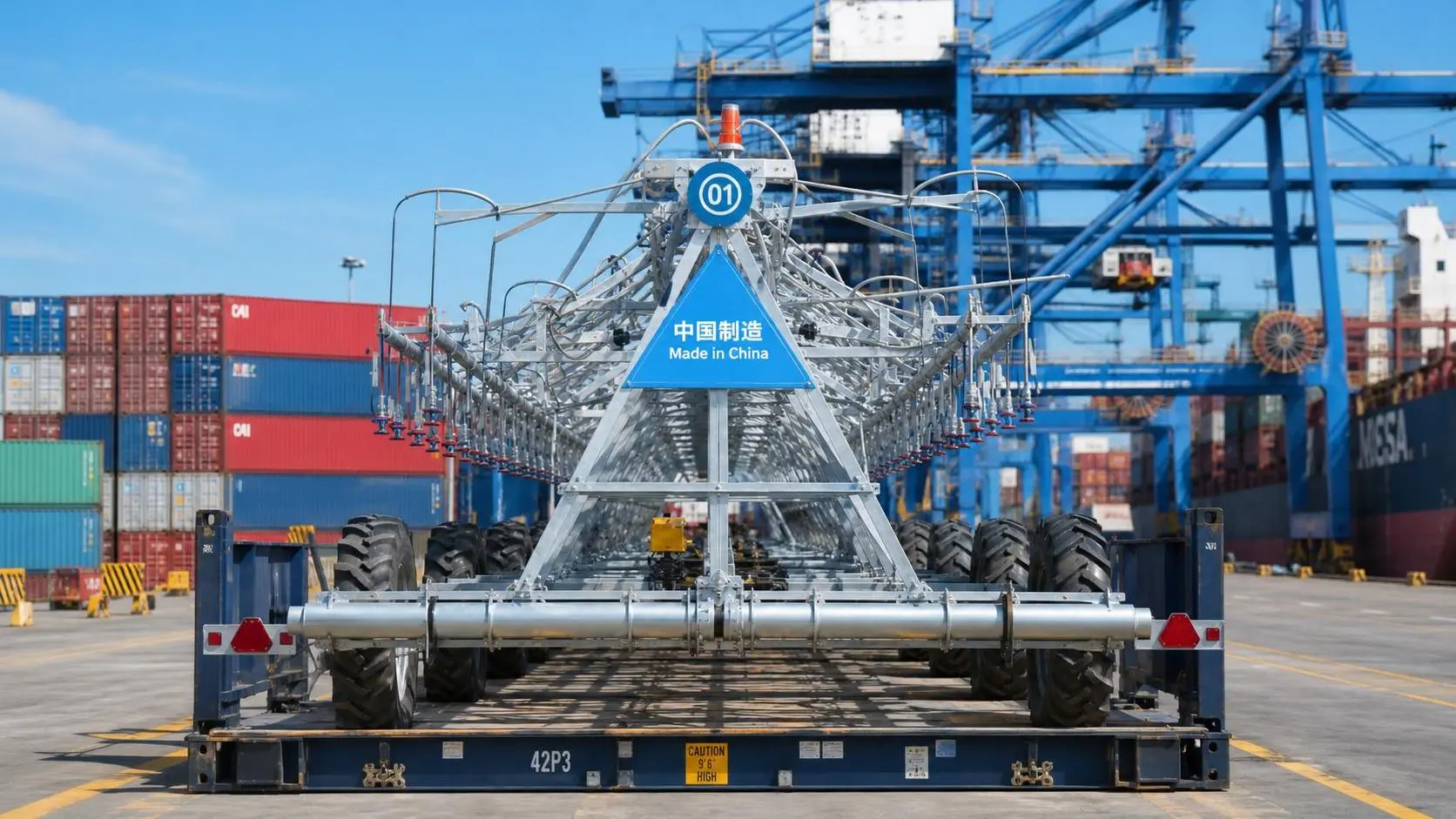 China Opens Green Lane for Pivot Irrigation Exports