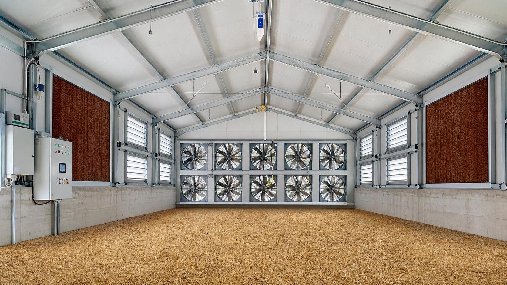 What Drives the Total Cost of Poultry Ventilation Systems in New House Construction?