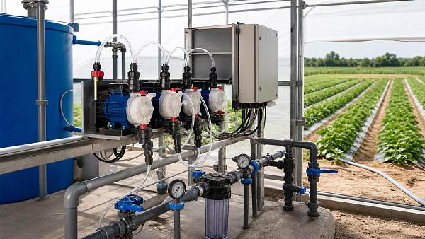 How to Choose a Fertigation Equipment Dosing Pump: Flow Rate, Accuracy, and Crop Needs