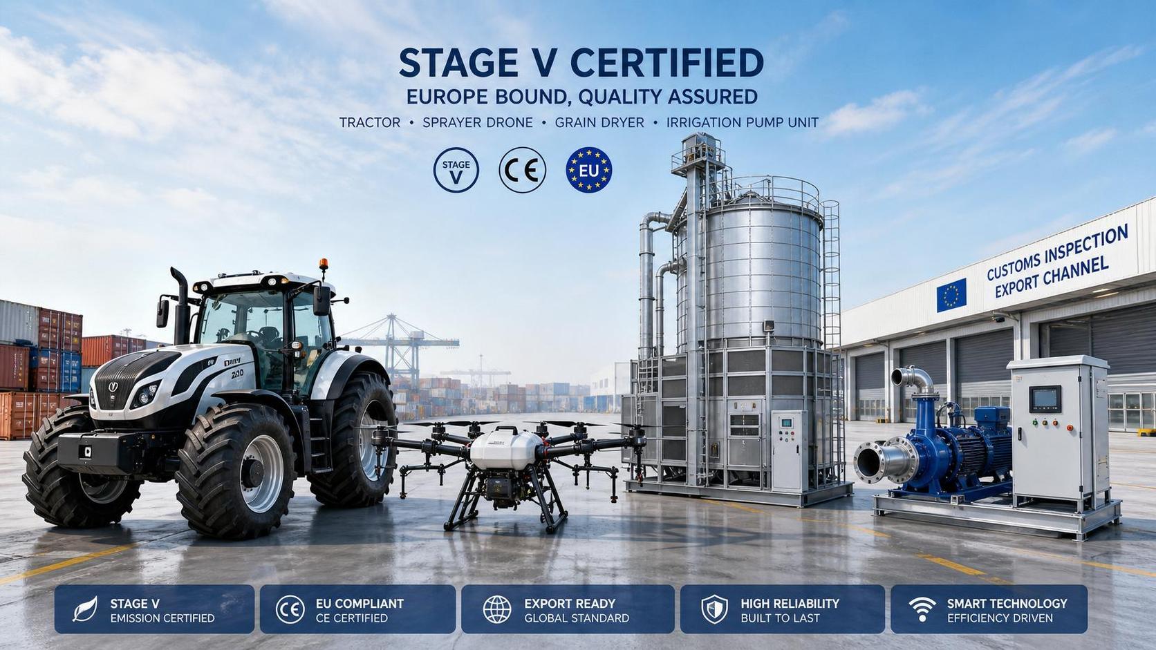 EU Enforces Stage V Certification for Imported NRMM