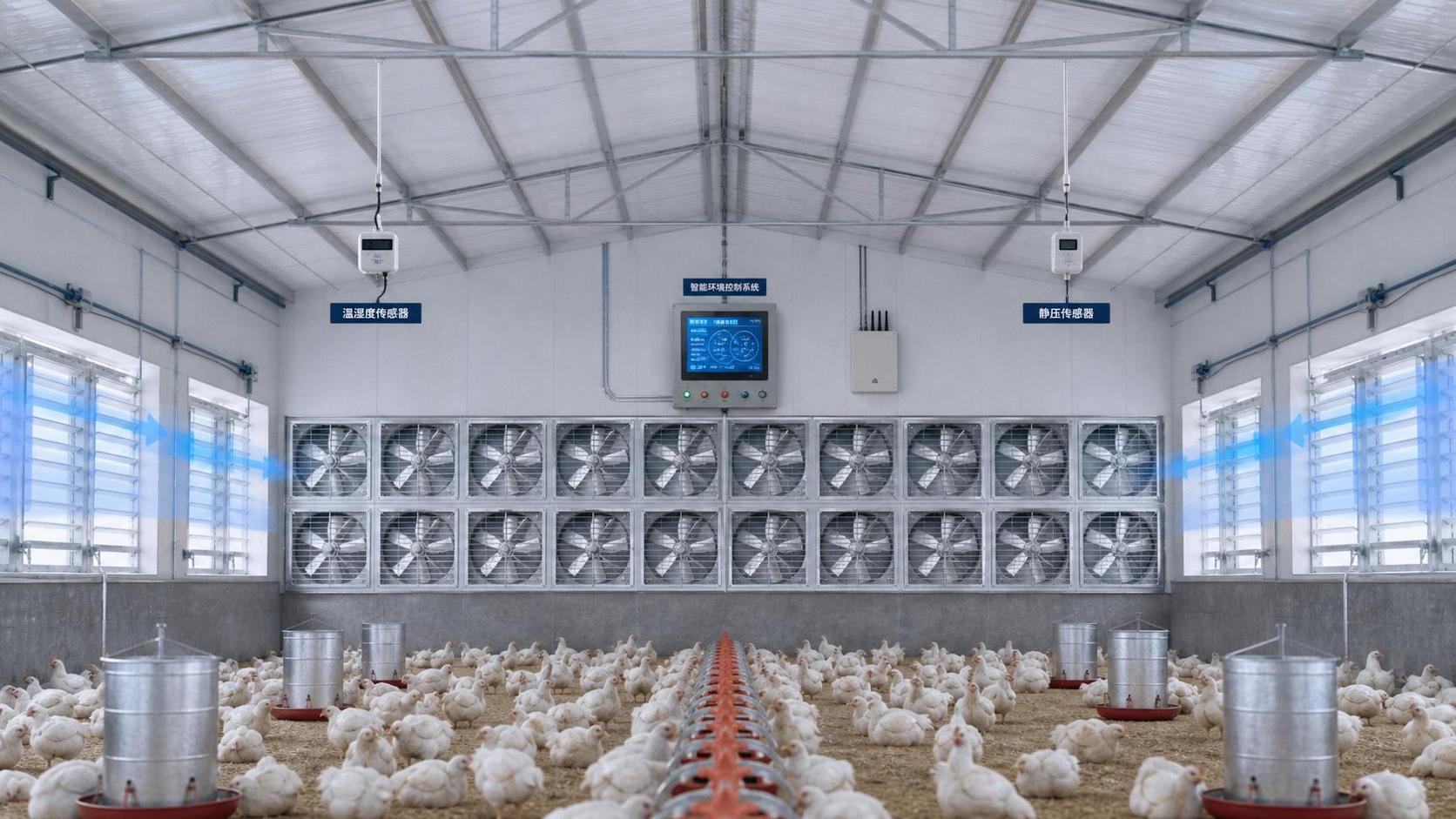 How to Choose a Negative Pressure Ventilation Controller for Stable Poultry House Climate?