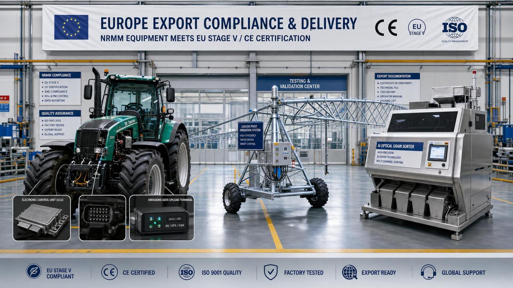EU Extends Stage V Scope to OBD-II for NRMM Exports