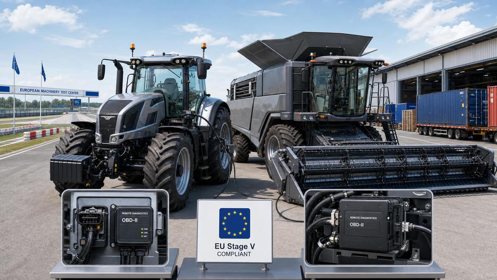 EU Enforces Stage V OBD-II Remote Diagnostics for NRMM