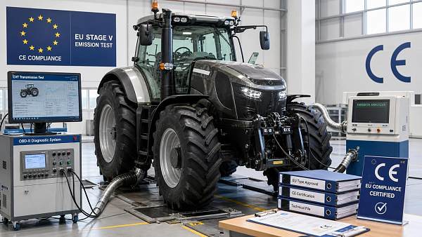 EU Stage V Rule Adds OBD-II Requirement for CVT Tractor Exports