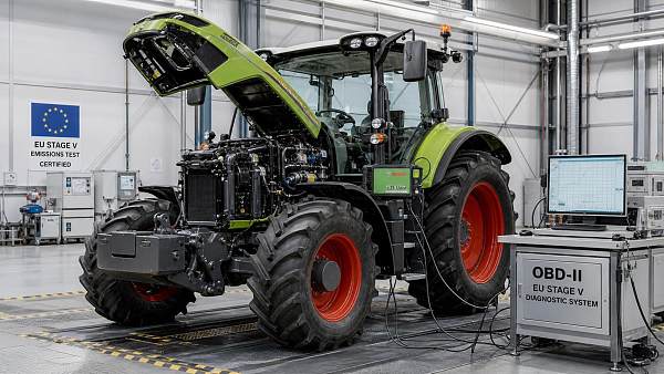 EU Stage V Waiver Adds OBD-II Requirement for CVT Tractors