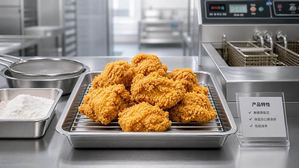 Evaluating Fried Chicken Coating Powder for Crispness, Hold Time, and Oil Pickup