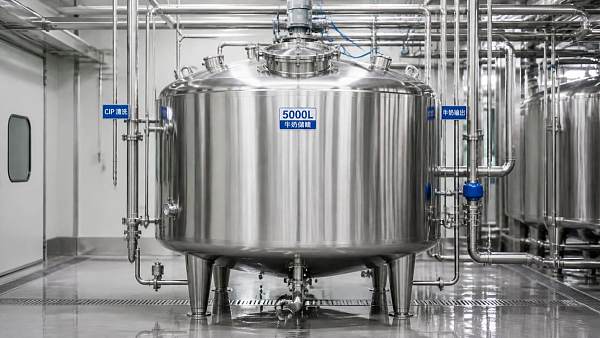 How Tank Material and Surface Finish Affect Hygiene in Milk Processing Tanks